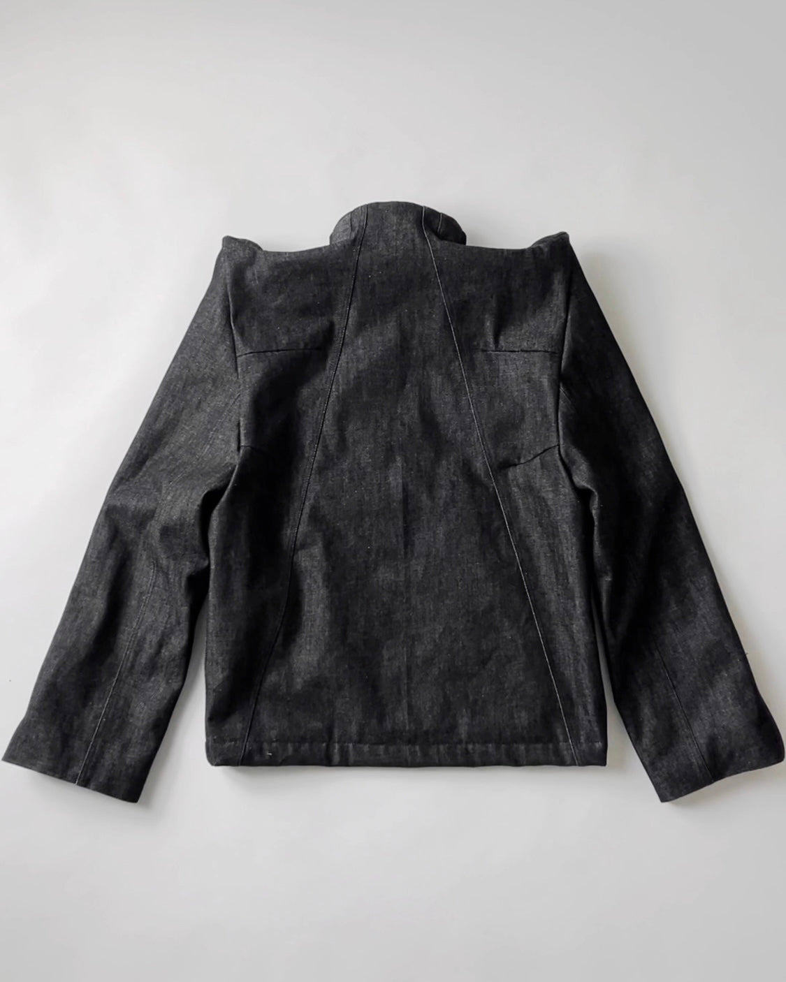 goth denim jacket