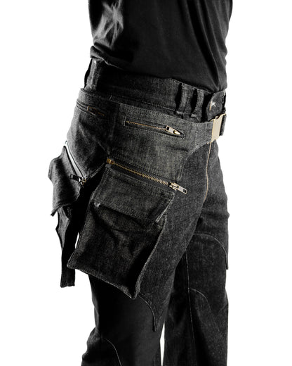2D bag dark gray