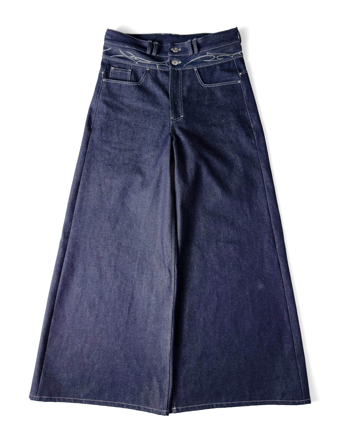 Double waist pants