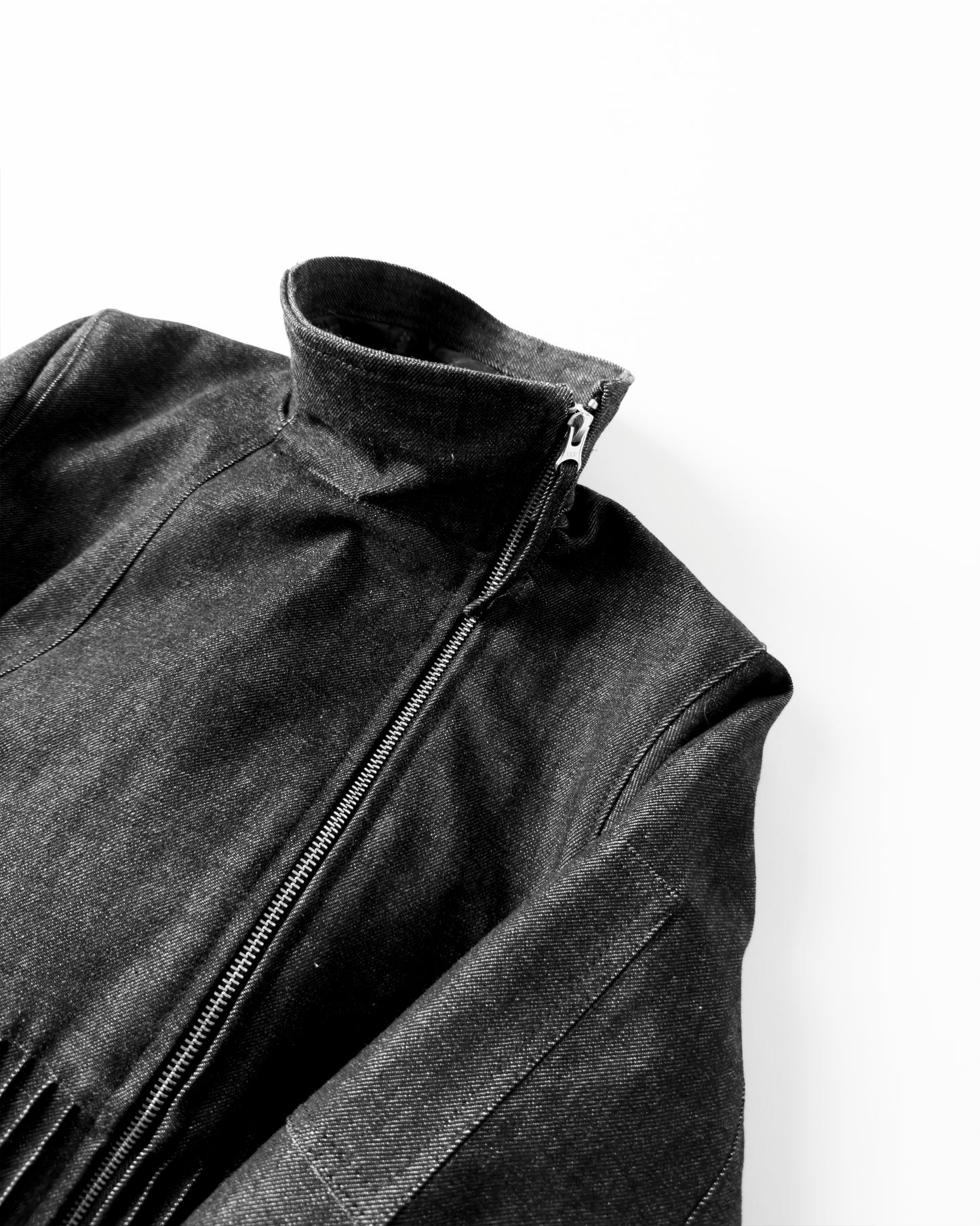 Denim bomber gray