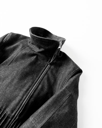 Denim bomber gray
