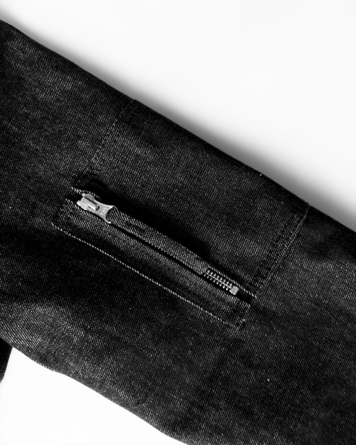 Denim bomber gray