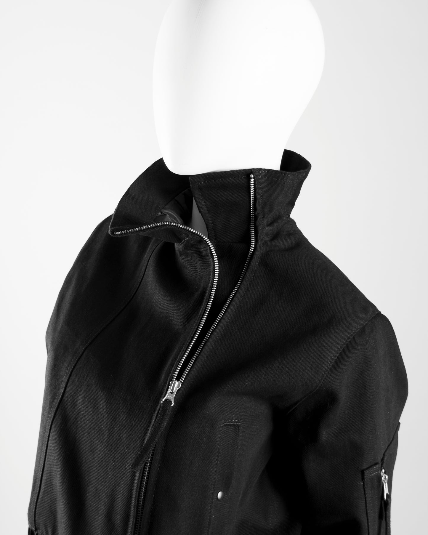 denim bomber women