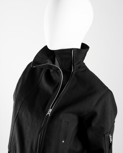 denim bomber women