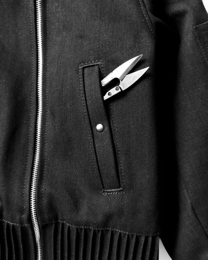 denim bomber women