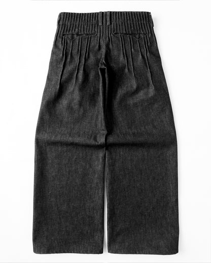 pleats denim women